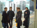 眠い目をこすりながら東京を出発！ TrTranslation: Rubbing our sleepy eyes as we take off from Tokyo!