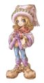Girl sticker